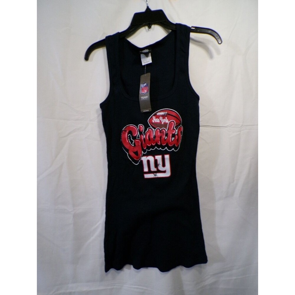 Giants Team Apparel Women's Tank Top L Black Scoop Neck